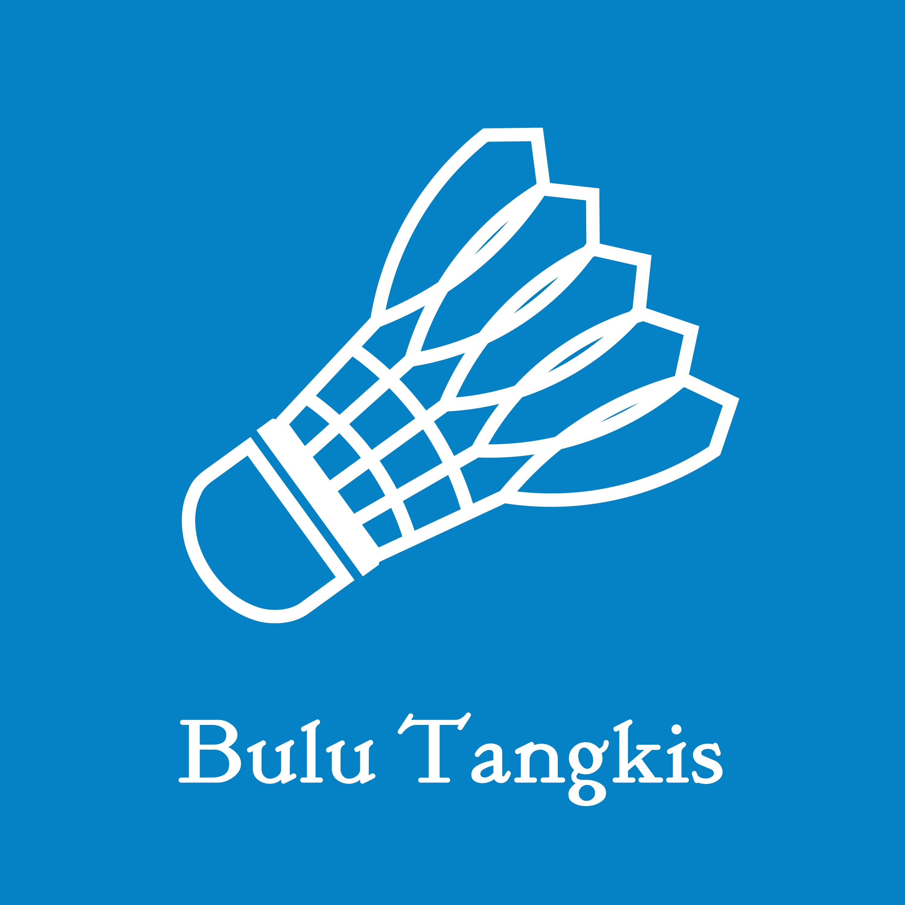 Illustration of Badminton/Bulu Tangkis Tunggal Putra (SMA) competition