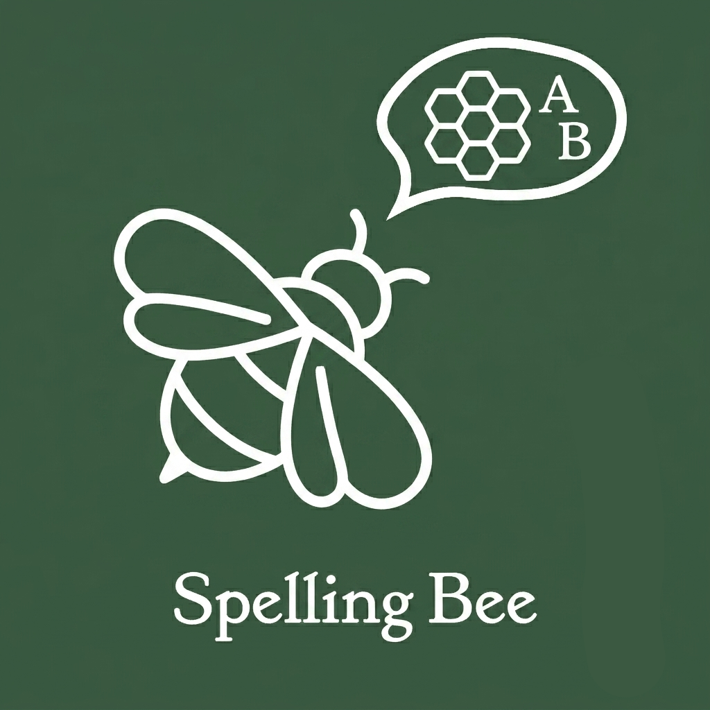 Illustration of Spelling Bee (SMP) competition